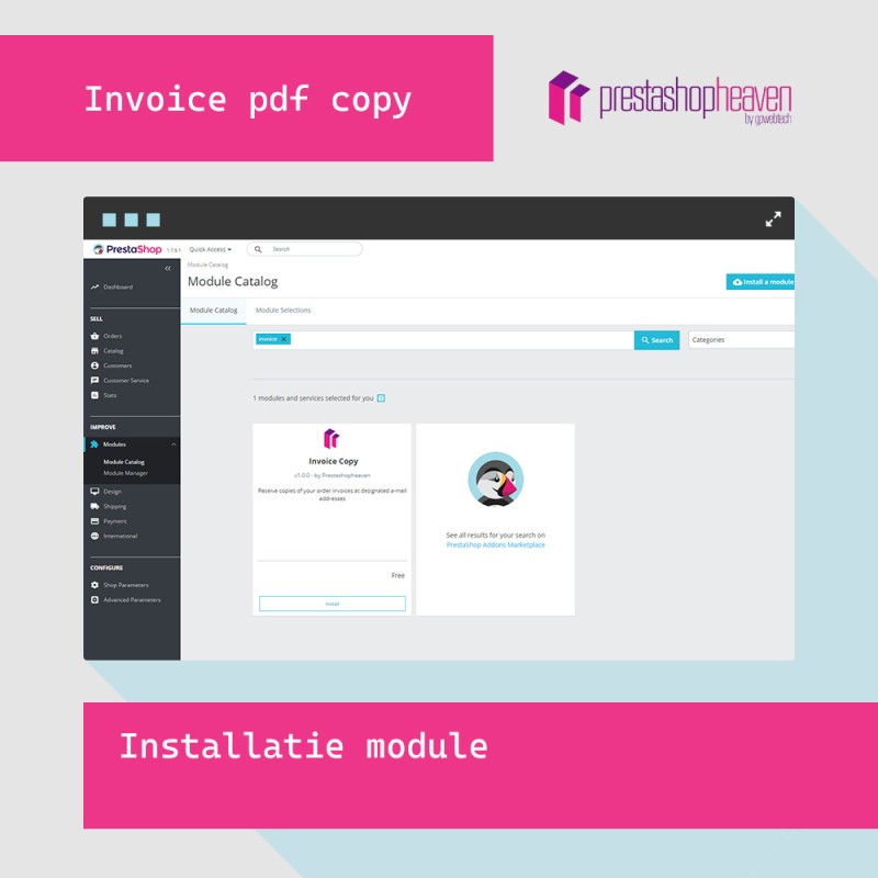 Invoice copy pdf e-mail